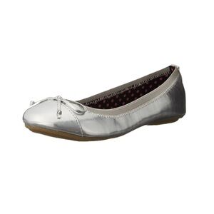 Sperry Girl’s Elise Silver Ballet Flats